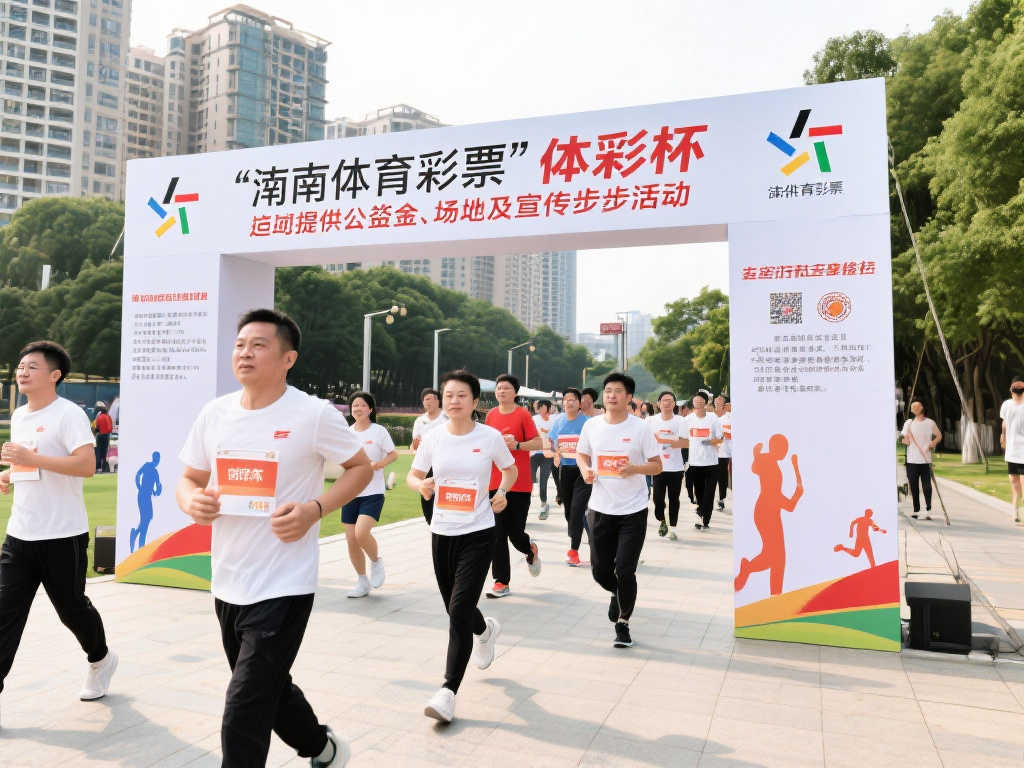 体彩助力全民健步走活动,公益融合健康理念 体彩助力全民健步走活动,公益融合健康理念